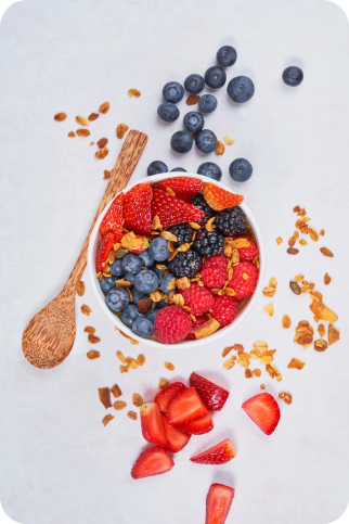 berry smoothie bowl